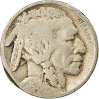 Monnaie, États-Unis, Buffalo Nickel, 5 Cents, Date Incertaine, U.S. Mint - 1913-1938: Buffalo