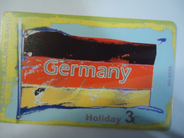 GERMANY  GREECE USED PHONECARDS   FLAG  TIR.500 - Andere & Zonder Classificatie