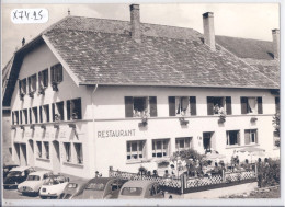 OUHANS- HOTEL-RESTAURANT DE LA LOUE- BELLES AUTOS DES ANNEES 50/60 - Autres & Non Classés