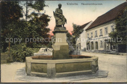 42387753 Kreischa Hausmannbrunnen Statue Kreischa - Kreischa