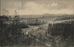 42387617 Kreischa Teufelsmuehle Blick Nach Dem Lugberg Und Reinhardtsgrimma Krei - Kreischa