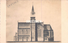 Carte Photo L'Eglise - Ixelles - Elsene - Elsene - Ixelles