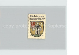 42381390 Muencheberg Koenigreich Preussen Bezirk Frankfurt Oder Wappen Muenchebe - Müncheberg