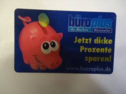 GERMANY MINT 3D  PREPAID CARDS COMICS PORK - BD