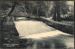 42380653 Lungkwitz Wasserfall Englers Postkarte Kreischa Dresden - Kreischa