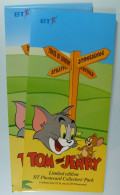 UK - BT - Chip - Tom &  Jerry - Set Of 5 Cards - Limited Edition - Mint In Folder With Original Envelope - Other & Unclassified