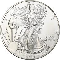 États-Unis, 1 Dollar, 1 Oz, 2014, Philadelphie, Argent, SPL, KM:273 - Zilver