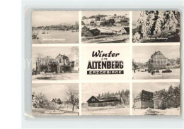 42367577 Altenberg Erzgebirge Kahleberg Geisingberg Raupennest Winterlandschaft  - Geising