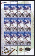 INDIA 2003 GOLDEN JUBILEE OF THE ASCENT OF MOUNT EVEREST BY EDMUND HILLARY & TENZING NORGAY SHEETLET MS MNH RARE - Unused Stamps