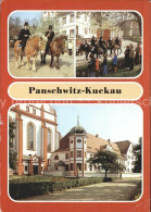 42363722 Panschwitz-Kuckau Maenner Zu Pferde Und Pferdeumzug Panschwitz-Kuckau - Panschwitz-Kuckau