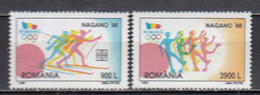 Romania 1998 - Winter Olympic Games, Nagano, Mi-nr. 5294/95, MNH** - Ongebruikt