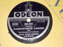 DISQUE 78 TOURS VALSE ET  PASO DOBLE   EMILE PRUD HOMME - 78 Rpm - Schellackplatten