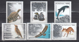 Romania 1996 - Animals, Mi-Nr. 5208/13, MNH** - Nuevos