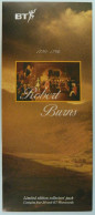UK - BT - Chip - Poet - Robert Burns - Set Of 4  - Mint In Folder - Autres & Non Classés
