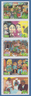 SOUTH AFRICA  1994  YEAR OF THE FAMILY PAINTINGS  SE TENANT STRIP  S.G. 850-854 U.M. - Ongebruikt