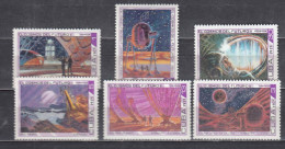 Cuba 1975 - Space Travel Of The Future, Mi-Nr. 2039/44, MNH** - Unused Stamps