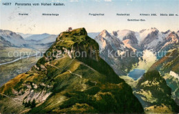 13726953 Appenzell IR Panorama Vom Hohen Kasten Rheintal Buendnerberge Furgglenf - Other & Unclassified