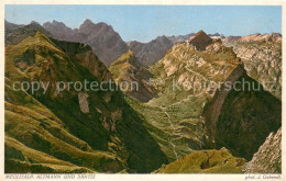 13726933 Meglisalp 1520m Altmann AR Und Saentis Panorama  - Autres & Non Classés