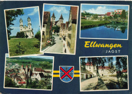 CPSM Ellwangen Jagst-Multivues-RARE        L2465 - Ellwangen