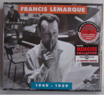 CD/ Francis Lemarque 1949 - 1959. Anthologie. 2 CD /  Frémaux & Associés - 2011 - Sonstige - Franz. Chansons