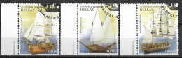 2012 Griechenland  Mi. 2685-90 FD-used   Geschichte Der Griechischen Seefahrt - Used Stamps