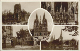 11732530 Lichfield St Chad S Church Cathedral Altar Statue Valentine's Post Card - Sonstige & Ohne Zuordnung