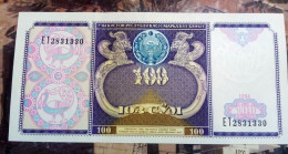 Uzbekistan, 100 Sum, 1994, P-79a, UNC - Usbekistan