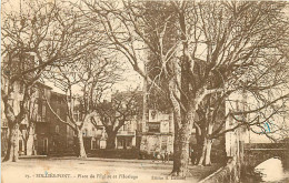 83  , SOLLIES-PONT , Place De L'église Et Horloge , * 237 45 - Sollies Pont