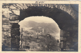 E1078) FRIESACH - Schloss GEYERSBERG - Kärnten - Durch Alte Burgfenster über Wiesen U. Bäume Gesehen ALT ! - Friesach