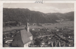 E1079) FRIESACH In Kärnten - Überblick Mit Kirche Im Vordergrund ALT ! - Friesach