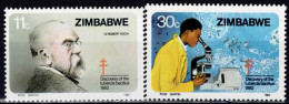 ZIMBABWE - 100e Anniversaire De La Découverte Du Bacille De La Tuberculose - Zimbabwe (1980-...)