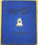 Olympia 1936 - Lot De Deux Albums - Garmisch-Partenkirchen + Berlin (jeux Olympiques) - Album & Collezioni