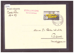 GRÖSSE 10x15cm - ZOLLIKON - GEMEINDEHAUS - BUREAU DE POSTE AUTOMOBILE - AUTOMOBIL POSTBUREAU - TB - Zollikon