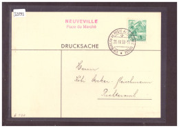 GRÖSSE 10x15cm - NEUVEVILLE - PLACE DU MARCHE - BUREAU DE POSTE AUTOMOBILE - AUTOMOBIL POSTBUREAU - TB - La Neuveville