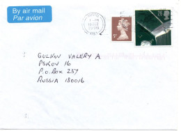 73436 - Grossbritannien - 1996 - 26p MG Rover MiF A LpBf BRISTOL - ... -> PSKOV (Russland) - Lettres & Documents