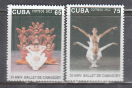 Cuba 2002 - 35 Years Of Camaguey Ballet, Mi-nr. 4478/79, MNH** - Unused Stamps