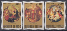 NIGER 779-781,unused (**) Christmas 1981 - Niger (1960-...)