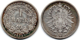 MA 29331 / Allemagne - Deutschland - Germany 1 Mark 1875 J TB+ - 1 Mark