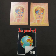 Calendarietto Calendrier. 1981/85/86 Le Point. . Condizioni Eccellenti. - Petit Format : 1981-90