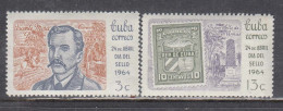 Cuba 1964 - Day Of The Stamp, Mi-Nr. 886/87, MNH** - Neufs