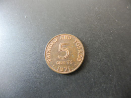 Trinidad And Tobago 5 Cents 1971 - Trinidad & Tobago