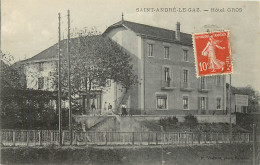 38 , SAINT ANDRE LE GAZ , Hotel Gros ,  * 265 39 - Saint-André-le-Gaz