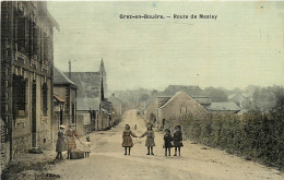 53 , GREZ EN BOUERE , Carte Toilée , Route De MESLAY , * 269 80 - Crez En Bouere