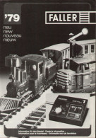 Catalogue FALLER 1979 Neu Playtrain Information AMS Racing - HO N - En Allemand, Anglais, Français Et Néerlandais - Alemania