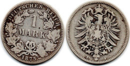 MA 29339 / Allemagne - Deutschland - Germany 1 Mark 1875 A TB+ - 1 Mark