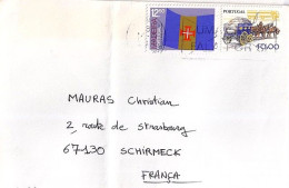 PORTUGAL MADERE N° 90 S/L. DU 14.3.86 POUR LA FRANCE - Covers & Documents