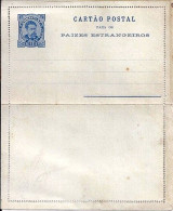 PORTUGAL N° 61 ENTIER POSTAL NEUF  - Briefe U. Dokumente