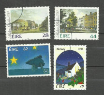 Irlande N°807, 808, 813, 817 Cote 4.75€ - Oblitérés