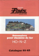 Catalogue FIDES 1982-83 Accessoires Pour Chemin De Fer HO-N-Z - En Français, Italien, Allemand, Anglais, Espagnol Et Née - Français