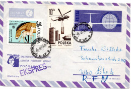 73456 - Polen - 1979 - 4,90Zl "POLSKA '73" GALpUmschl M ZusFrankatur Als EilBf KOLOBRZEG -> ... -> LEHRTE (BRD) - Cartas & Documentos